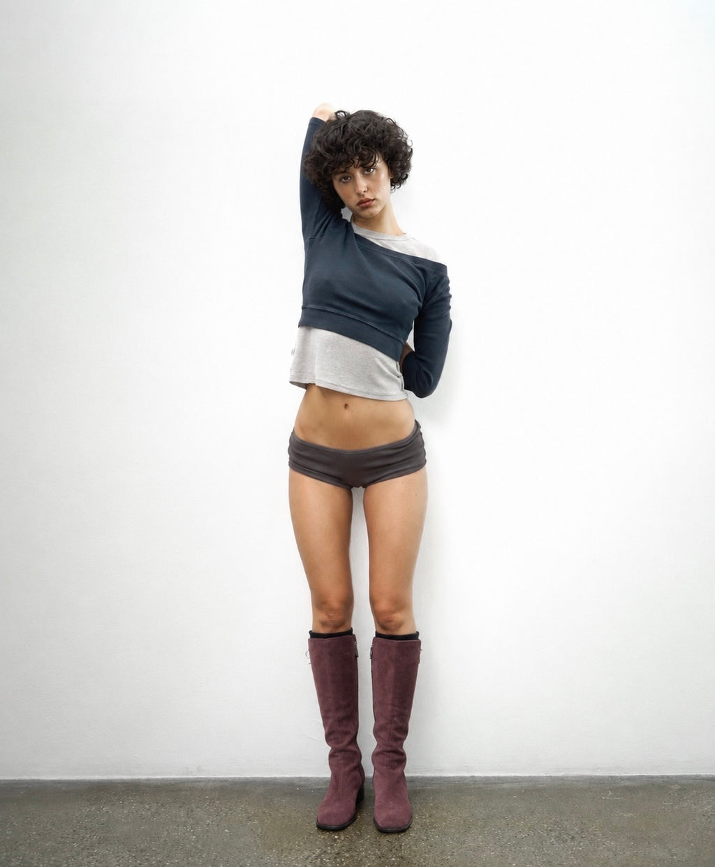 ARCHIVE .001 BURGUNDY BOOTS