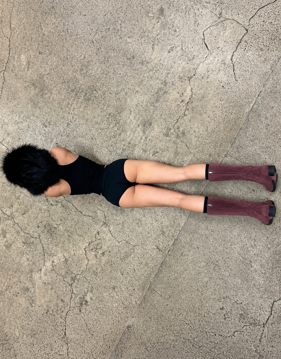 ARCHIVE .001 BURGUNDY BOOTS